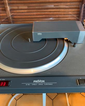 Giradischi Revox B790 testina Shure nuova