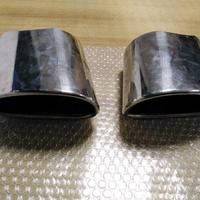 Coppia terminali ovali originali Porsche 996 4S