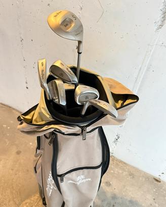 Set da Golf Borsa + bastoni + palline