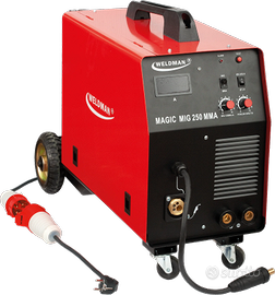 Saldatrice inverter mig multiprocesso 250 amp