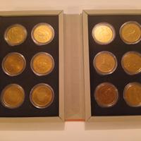 SAN MARINO SERIE EURO ZODIACO COMPLETA 18-21
