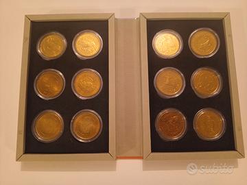 SAN MARINO SERIE EURO ZODIACO COMPLETA 18-21