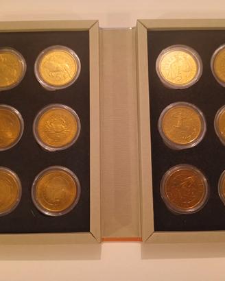 SAN MARINO SERIE EURO ZODIACO COMPLETA 18-21
