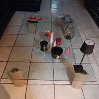 tavolo in vetro temperato 