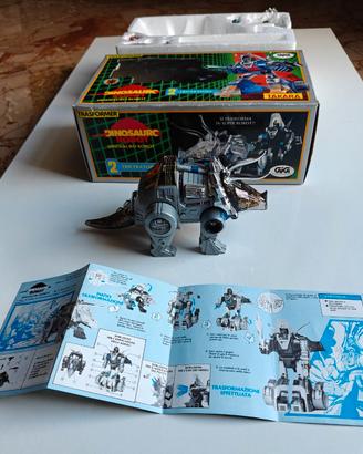 DIACLONE Dinosauro Robot N. 2 TRICERATOPS -  Boxed