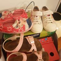 3 paia scarpe bimba 26/27