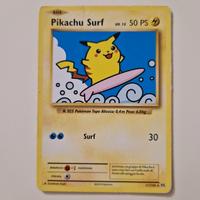 carta pokemon pikachu surf
