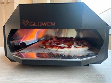 Forno a Gas Glowen Dragon + pietra Saputo