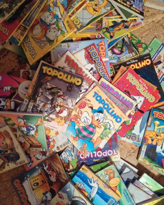 Lotto di 230 fumetti di Topolino - spedizione 1 €