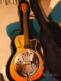 Washburn R60BCE Resonator , chitarra acustica reso