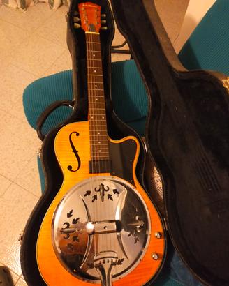 Washburn R60BCE Resonator , chitarra acustica reso
