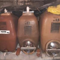 6 botti in vetroresina