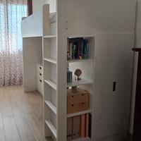 cameretta per bambini soppalcata