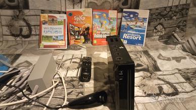 Nintendo Wii con giochi 