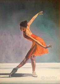 Dipinto a olio su tela 50 x 70 cm con cornice