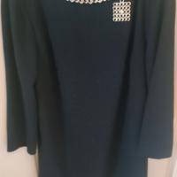 vestito nero di Elisabetta franchi 