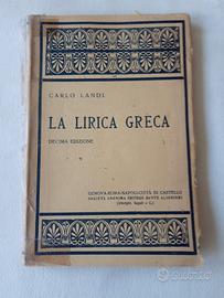 Libri di lingua e letteratura greca