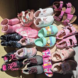 scarpe da bambina di varie marche e modelli