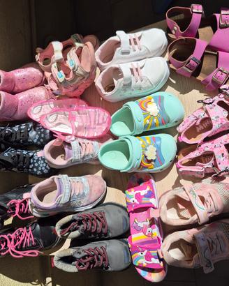 scarpe da bambina di varie marche e modelli