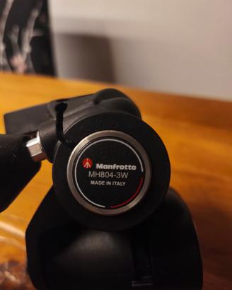 Testa treppiede Manfrotto MH804-3W