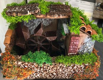 Mulino ad acqua presepe