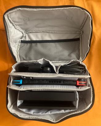 Nintendo switch bundle astuccio porta dock 3 gioc