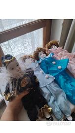 N.4 BAMBOLE DI PORCELLANA COLLEZIONE CEPPIRATTI