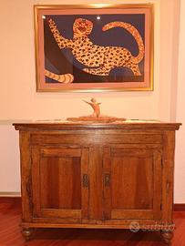 CREDENZA porta pane / farina  inizio '900