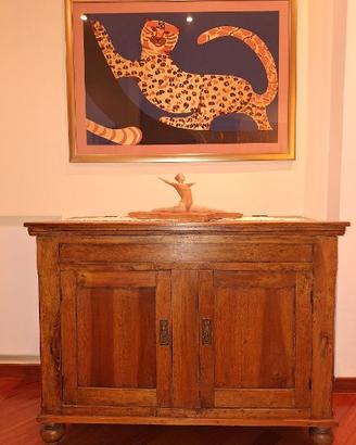 CREDENZA porta pane / farina  inizio '900