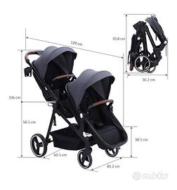 Passeggino gemellare