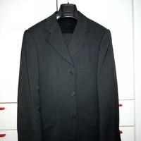 Vestito uomo grigio, tg. 48, calza regolar