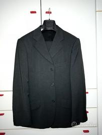 Vestito uomo grigio, tg. 48, calza regolar