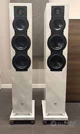 ELAC FS 249.3 Bianche + Isoacoustics Gaia 2