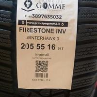 2 gomme 205 55 16 firestone inv a5796