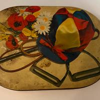 Scatola di latta vintage Alemagna