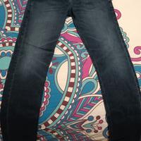 Jeans CK Calvin Klein skinny blu scuro W30 L32