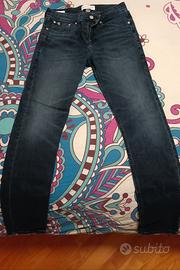 Jeans CK Calvin Klein skinny blu scuro W30 L32