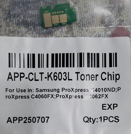 4 Chips x Toner  For Samsung ProXpress