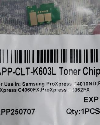 4 Chips x Toner  For Samsung ProXpress