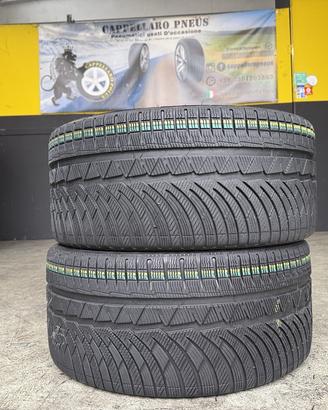 2 Gomme 275/35R19 Michelin Invernali 90% residui