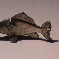 6 PESCI IN SILVER PLATED ARG.AL 1000 SEGNAPOSTO
