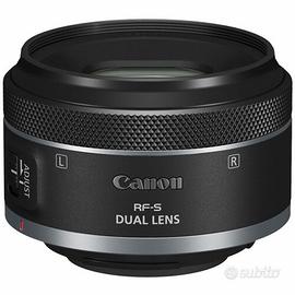 Canon RF-S 7.8 F/4 STM DUAL LENS NUOVO