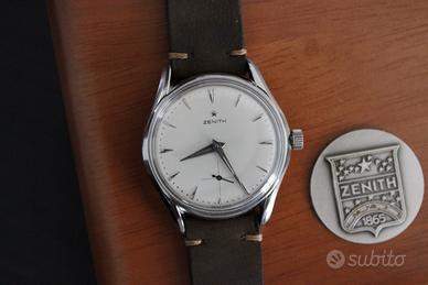 vintage orologio Zenith carica manuale con scatola