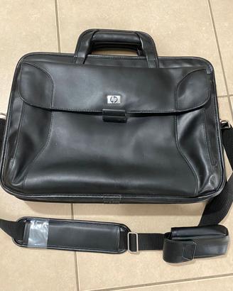 HP Executive Laptop Case Leather Briefcase pelle