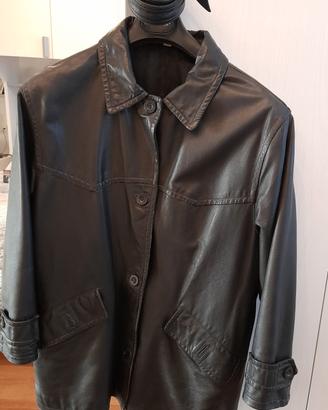 Giacca donna in pelle 