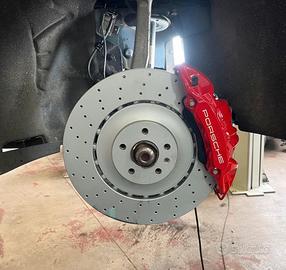 Freni Porsche macan 6 pistoncini pinze gt3