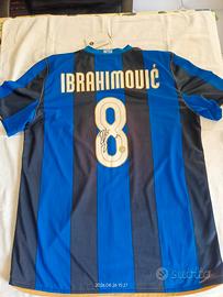 Maglia gara Inter 2007/08 Ibrahimovic autografata
