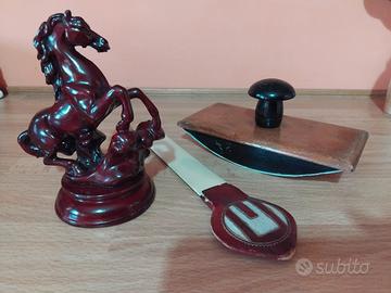 set collezionismo da scrivania vintage 