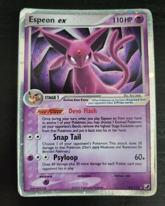 Espeon ex UF 102 - PO Poor