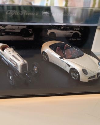 M4 1:43 Set Alfa Romeo 8C Evolution serie limitata